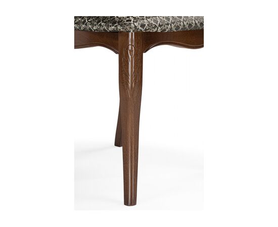 Стул деревянный Эмилин бежевый тк. М14 (Т56) / вишня, изображение 10 | Интернет магазин мебели и декора LifeDekor