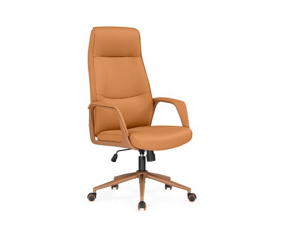 Офисное кресло Modena экокожа оранжевый | Интернет магазин мебели и декора LifeDekor