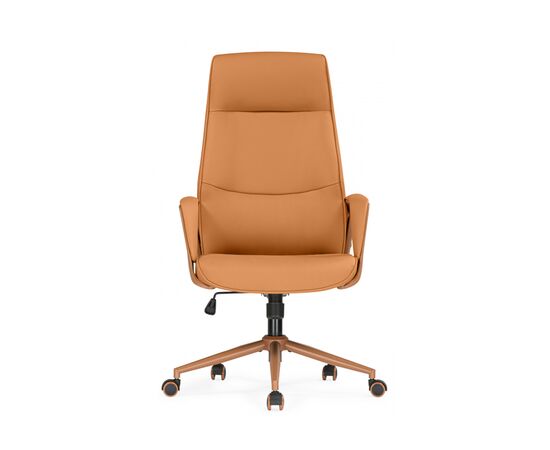 Офисное кресло Modena экокожа оранжевый, изображение 2 | Интернет магазин мебели и декора LifeDekor