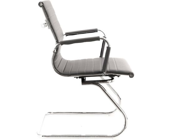 Кресло Everprof Leo CF Экокожа Серый, изображение 3 | Интернет магазин мебели и декора LifeDekor