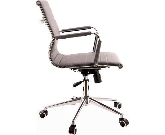 Кресло Everprof Leo T Экокожа Серый, изображение 3 | Интернет магазин мебели и декора LifeDekor