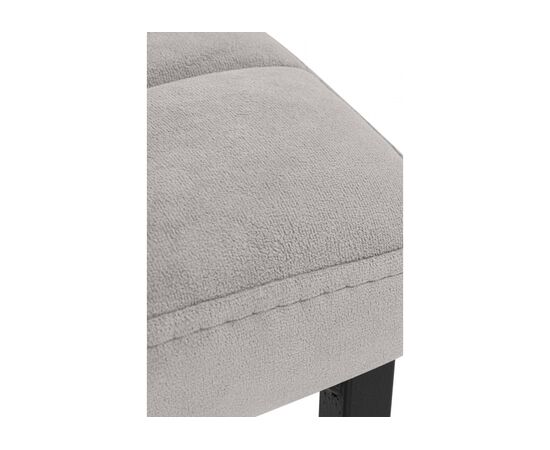 Барный стул Лофт серый (катания сильвер) / черный, изображение 5 | Интернет магазин мебели и декора LifeDekor