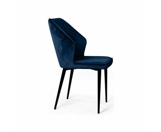 Стул Berg, бархат синий 29, изображение 3 | Интернет магазин мебели и декора LifeDekor