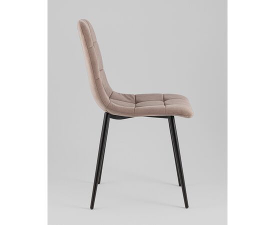 Стул Одди Original велюр латте, изображение 4 | Интернет магазин мебели и декора LifeDekor