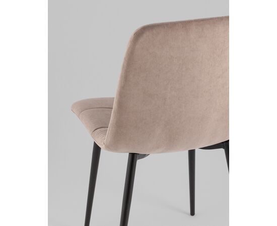 Стул Одди Original велюр латте, изображение 7 | Интернет магазин мебели и декора LifeDekor