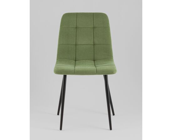 Стул Одди Original велюр пыльно-оливковый, изображение 3 | Интернет магазин мебели и декора LifeDekor