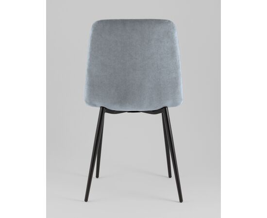 Стул Одди Original велюр серый 4 шт., изображение 5 | Интернет магазин мебели и декора LifeDekor