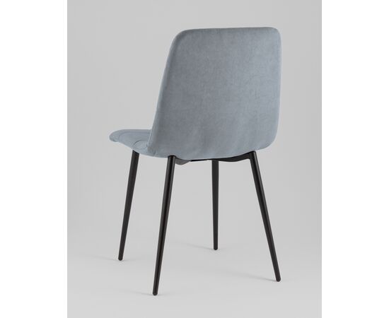 Стул Одди Original велюр серый 4 шт., изображение 6 | Интернет магазин мебели и декора LifeDekor