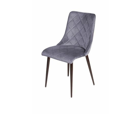 Стул Patrik, бархат серый 27, изображение 6 | Интернет магазин мебели и декора LifeDekor