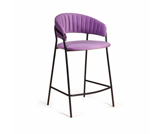 Стул полубарный Kelly, велюр Holland 36 | Интернет магазин мебели и декора LifeDekor