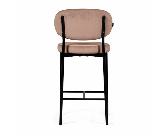 Стул полубарный Mason, бархат бежевый 5, изображение 6 | Интернет магазин мебели и декора LifeDekor