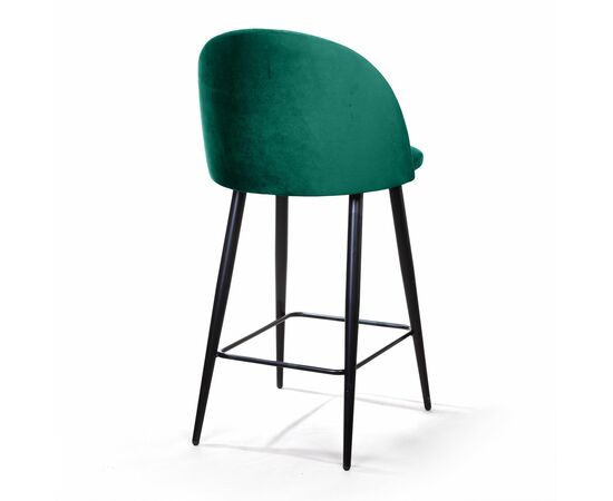 Стул полубарный Thomas, бархат зелёный 19, изображение 7 | Интернет магазин мебели и декора LifeDekor