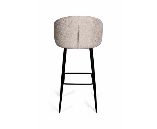 Стул полубарный Vito, букле бежевый / опора конус, изображение 6 | Интернет магазин мебели и декора LifeDekor