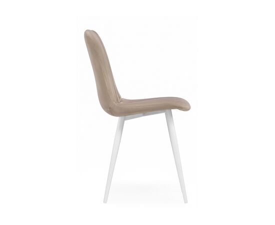 Стул на металлокаркасе Дани бежевый (zd 210) / белый np, изображение 3 | Интернет магазин мебели и декора LifeDekor