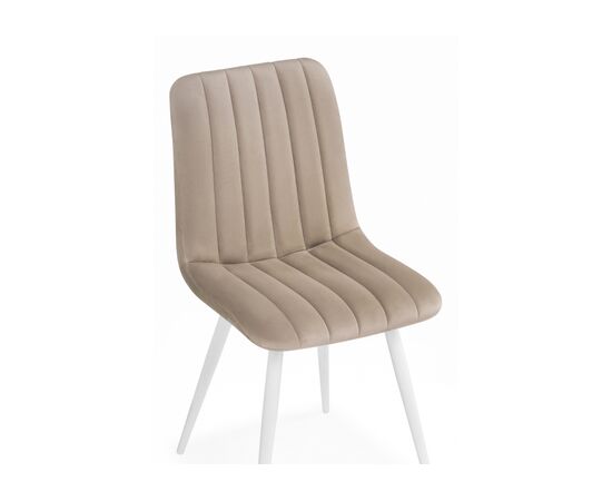 Стул на металлокаркасе Дани бежевый (zd 210) / белый np, изображение 5 | Интернет магазин мебели и декора LifeDekor