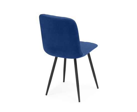 Стул на металлокаркасе Дани синий (zd 798) / черный np, изображение 4 | Интернет магазин мебели и декора LifeDekor