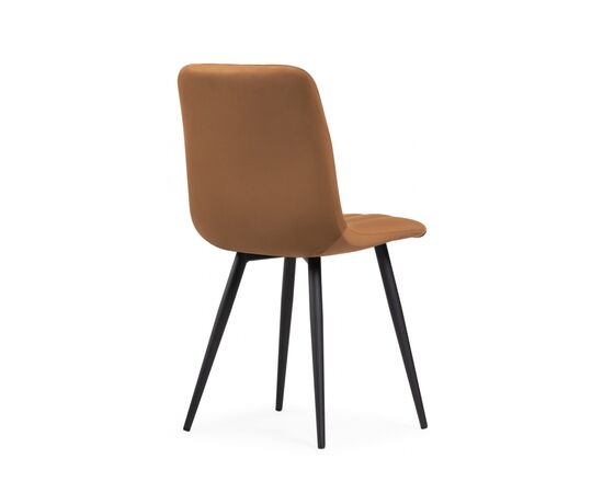 Стул на металлокаркасе Дани терракотовый (zd 432) / черный np, изображение 4 | Интернет магазин мебели и декора LifeDekor