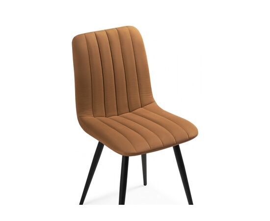 Стул на металлокаркасе Дани терракотовый (zd 432) / черный np, изображение 5 | Интернет магазин мебели и декора LifeDekor