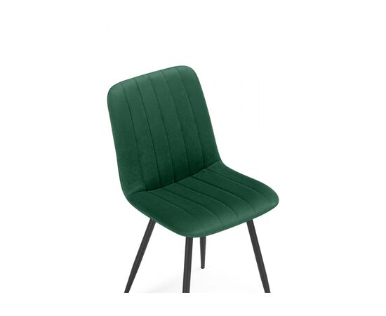 Стул на металлокаркасе Дани зеленый (zd 667) / черный np, изображение 5 | Интернет магазин мебели и декора LifeDekor