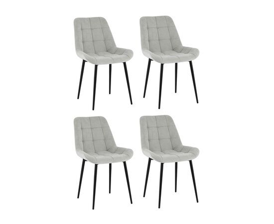 Стул Флекс Original светло-серый 4 шт. | Интернет магазин мебели и декора LifeDekor