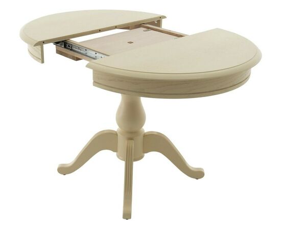 Обеденная группа (Стол Фабрицио-1 и 4 стула Тулон м/с), слоновая кость, изображение 3 | Интернет магазин мебели и декора LifeDekor