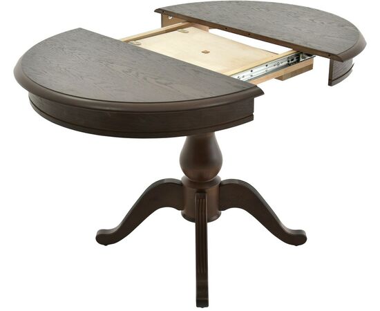 Обеденная группа (Стол Фабрицио-1 и 4 стула Тулон), орех темный, изображение 3 | Интернет магазин мебели и декора LifeDekor