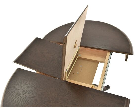 Обеденная группа (Стол Фабрицио-1 и 2 стула Кабриоль), орех темный, изображение 9 | Интернет магазин мебели и декора LifeDekor