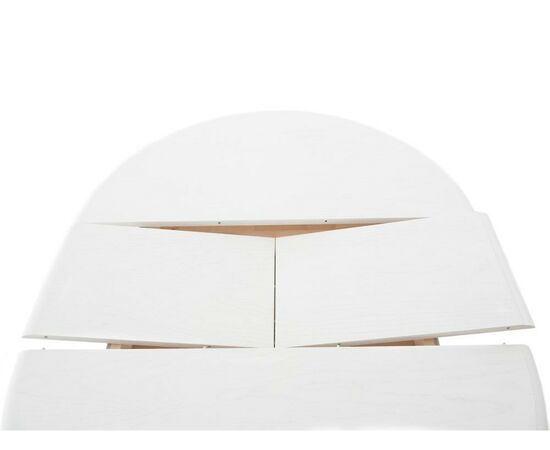 Обеденная группа (Стол Фабрицио-1 D 100 и 4 стула Коломбо-2), эмаль белая, изображение 5 | Интернет магазин мебели и декора LifeDekor