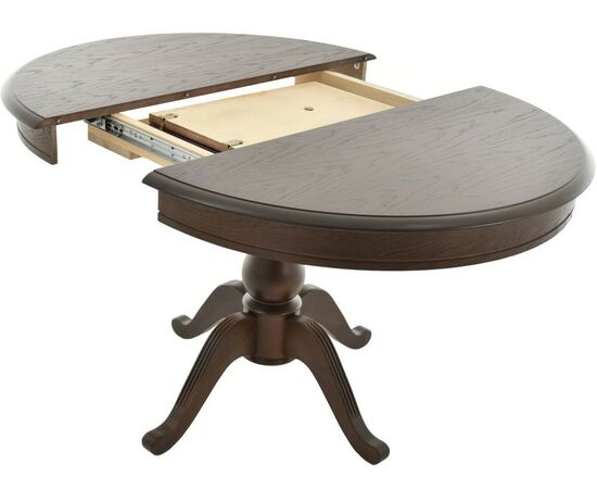 Стол «Фабрицио 1» (D 1000), орех темный, изображение 3 | Интернет магазин мебели и декора LifeDekor