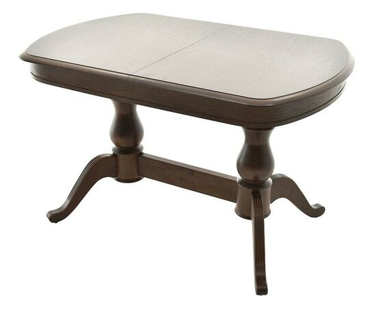 Стол «Фабрицио-2м» (мыло) 120x80, орех темный, изображение 2 | Интернет магазин мебели и декора LifeDekor