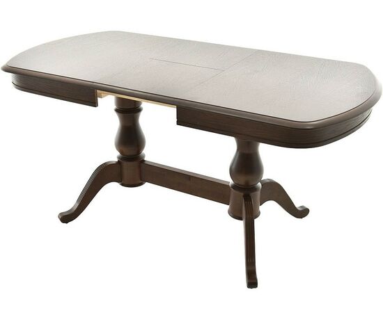 Стол «Фабрицио-2м» (мыло) 120x80, орех темный, изображение 4 | Интернет магазин мебели и декора LifeDekor