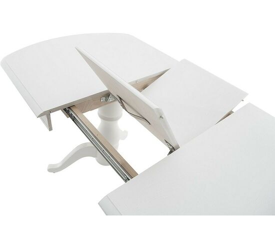 Стол «Фабрицио-2м» (мыло) 120x80, белая эмаль, изображение 5 | Интернет магазин мебели и декора LifeDekor