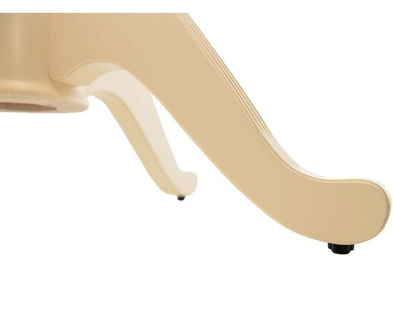 Стол «Фабрицио 1» GLASS (D 1000), слоновая кость, изображение 7 | Интернет магазин мебели и декора LifeDekor