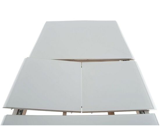 Стол «Кабриоль» 120x80 GLASS белый, эмаль белая, изображение 5 | Интернет магазин мебели и декора LifeDekor