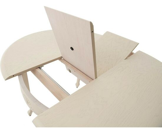 Стол «Кабриоль» круг (D 105), слоновая кость, изображение 5 | Интернет магазин мебели и декора LifeDekor