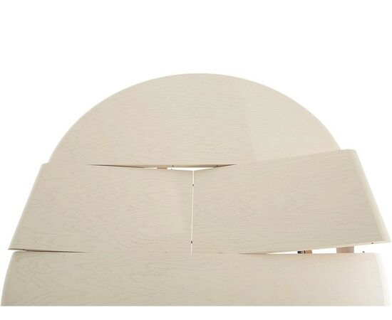 Обеденная группа (Стол Кабриоль круг и 4 стула Соло Венский жесткий), слоновая кость, изображение 7 | Интернет магазин мебели и декора LifeDekor