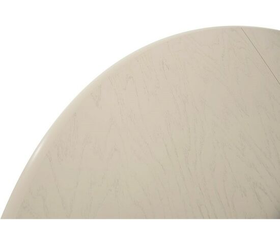 Обеденная группа (Стол Кабриоль круг и 4 стула Соло Венский жесткий), слоновая кость, изображение 9 | Интернет магазин мебели и декора LifeDekor