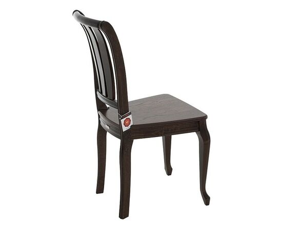 Стул «Кабриоль» жесткий, орех темный, изображение 4 | Интернет магазин мебели и декора LifeDekor