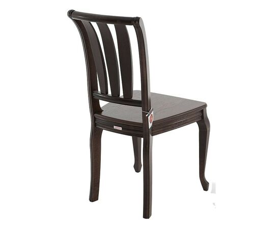 Стул «Кабриоль» жесткий, орех темный, изображение 5 | Интернет магазин мебели и декора LifeDekor