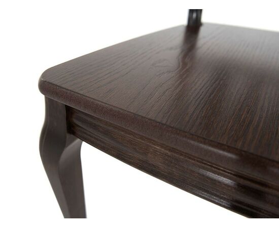 Стул «Кабриоль» жесткий, орех темный, изображение 8 | Интернет магазин мебели и декора LifeDekor