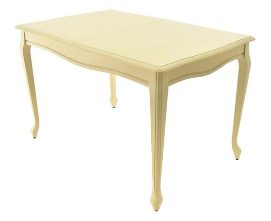 Стол «Кабриоль» 120x80, слоновая кость, изображение 2 | Интернет магазин мебели и декора LifeDekor