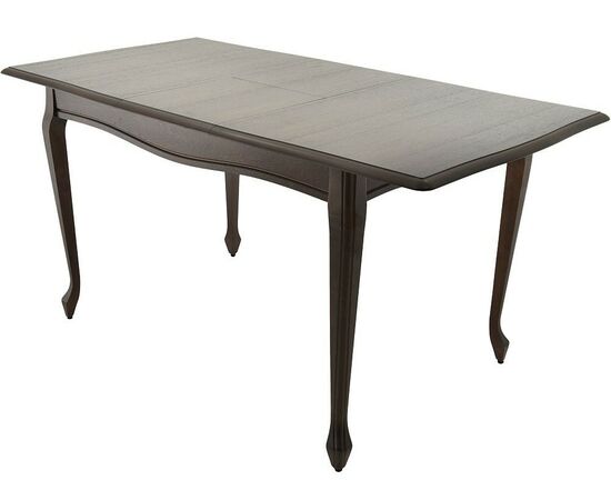 Обеденная группа (Стол Кабриоль и 4 стула Кабриоль с жесткой спинкой), орех темный, изображение 7 | Интернет магазин мебели и декора LifeDekor