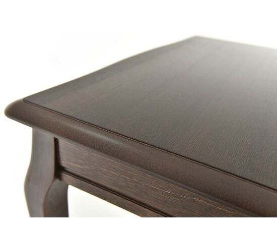 Обеденная группа (Стол Кабриоль и 4 стула Кабриоль с жесткой спинкой), орех темный, изображение 9 | Интернет магазин мебели и декора LifeDekor