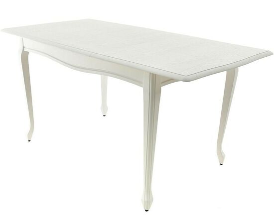 Стол «Кабриоль» 120x80, белая эмаль, изображение 4 | Интернет магазин мебели и декора LifeDekor