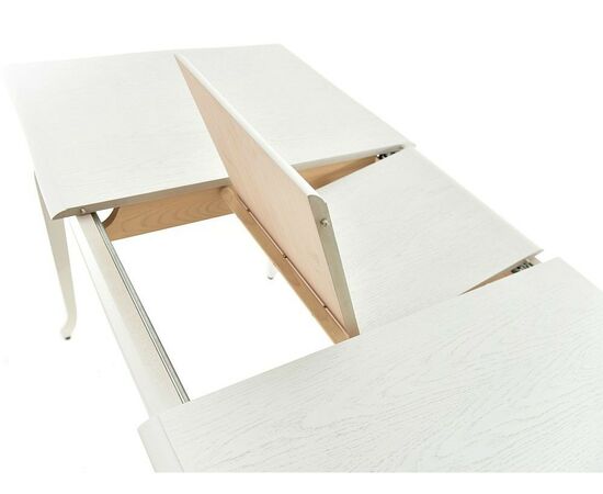 Стол «Кабриоль» 120x80, белая эмаль, изображение 6 | Интернет магазин мебели и декора LifeDekor