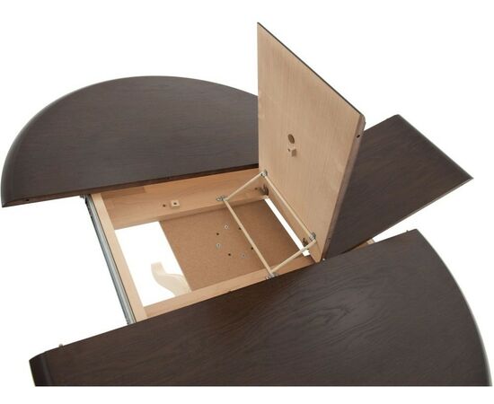 Обеденная группа (Стол Леонардо-1, 3 стула и скамья Кристиан), слоновая кость+орех темный, изображение 9 | Интернет магазин мебели и декора LifeDekor