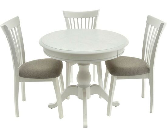 Стол «Фабрицио 1» (D 820), эмаль белая, изображение 9 | Интернет магазин мебели и декора LifeDekor