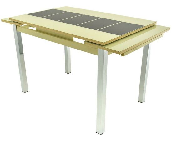 Стол «Шанхай» каре, бежево-коричневый, изображение 4 | Интернет магазин мебели и декора LifeDekor