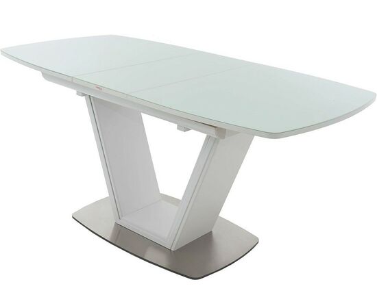 Стол «Севилья» MODERN ПМ стекло OPTI, белый, изображение 5 | Интернет магазин мебели и декора LifeDekor