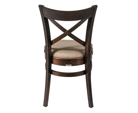 Стул «Соло Венский», Браво беж, орех темный, изображение 5 | Интернет магазин мебели и декора LifeDekor